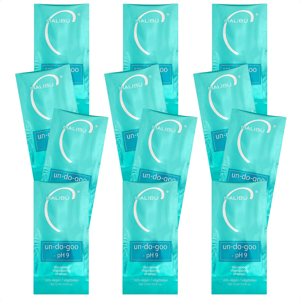 Malibu C Un-Do-Goo Clarifying Shampoo 12 Packets front view