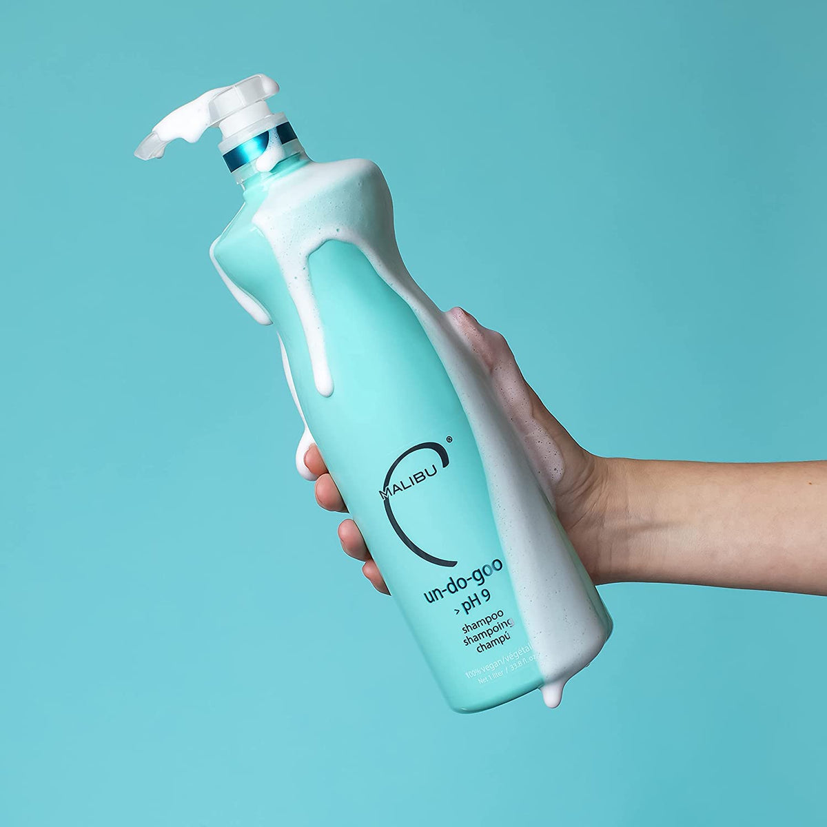Malibu C Un-Do-Goo Clarifying Shampoo back view