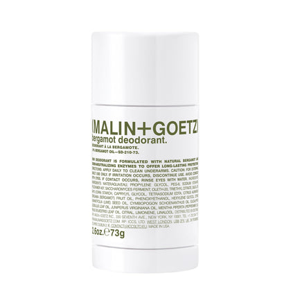 MALIN+GOETZ Bergamot Deodorant 2.6 fl oz front view