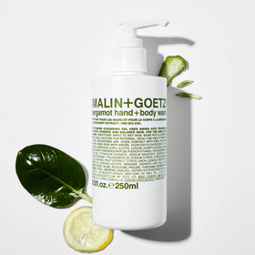 MALIN+GOETZ Bergamot Hand + Body Wash foaming gel texture