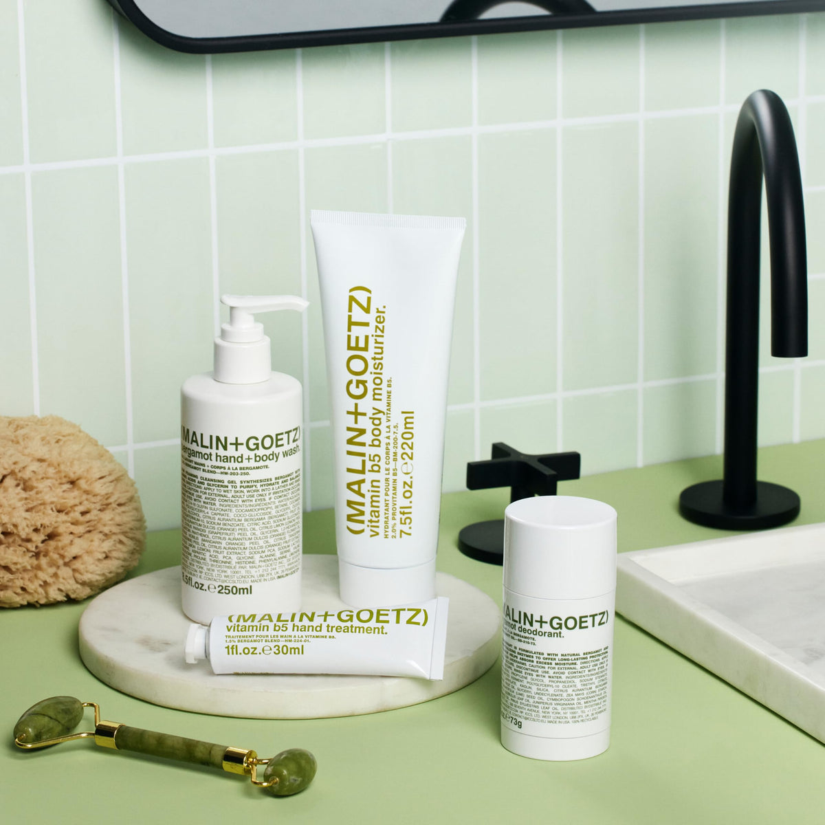 MALIN+GOETZ Bergamot Hand + Body Wash packaging details
