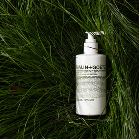MALIN+GOETZ Cannabis Hand + Body Wash 8.5 fl oz side view