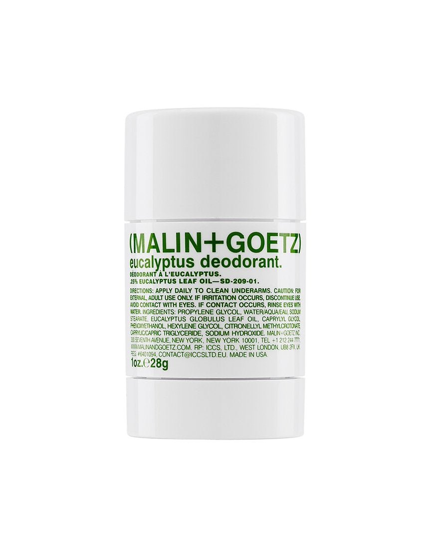 MALIN+GOETZ Eucalyptus Deodorant travel size front view