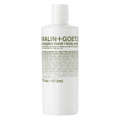 MALIN+GOETZ Eucalyptus Hand + Body Wash 16 fl oz front view