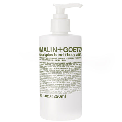 MALIN+GOETZ Eucalyptus Hand + Body Wash 8.5 fl oz front view