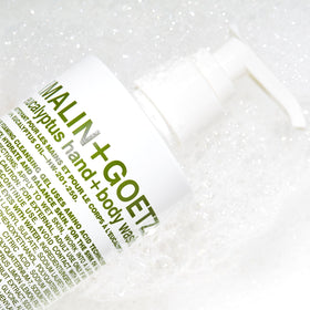 MALIN+GOETZ Eucalyptus Hand + Body Wash pump close-up