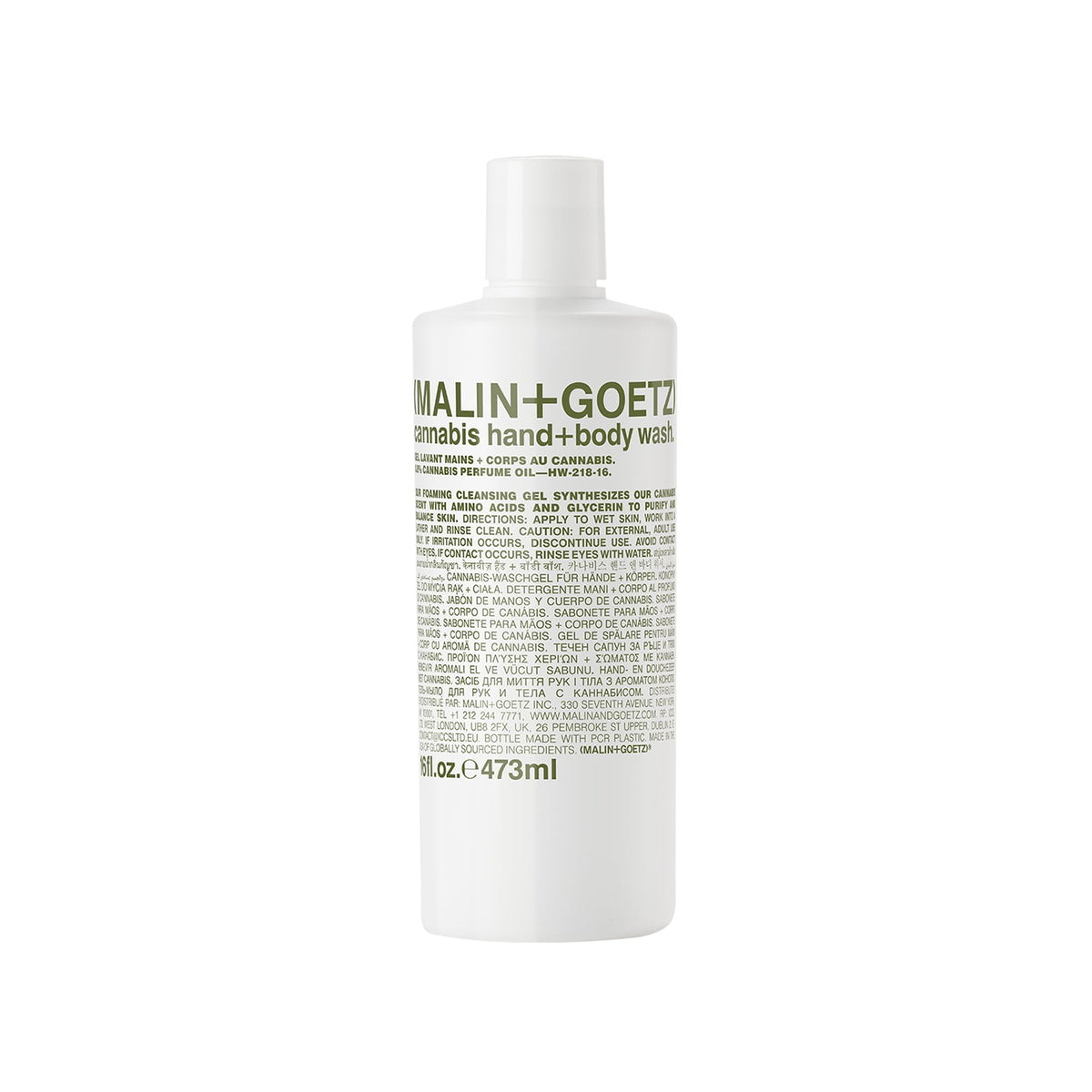 MALIN+GOETZ Hand + Body Wash 16 fl oz front view