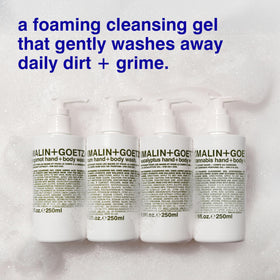 MALIN+GOETZ Rum Hand + Body Wash 8.5 fl oz side view