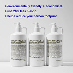 MALIN+GOETZ Rum Hand + Body Wash packaging details