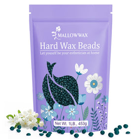 Mallowwax Hard Wax Beads 1lb package front view