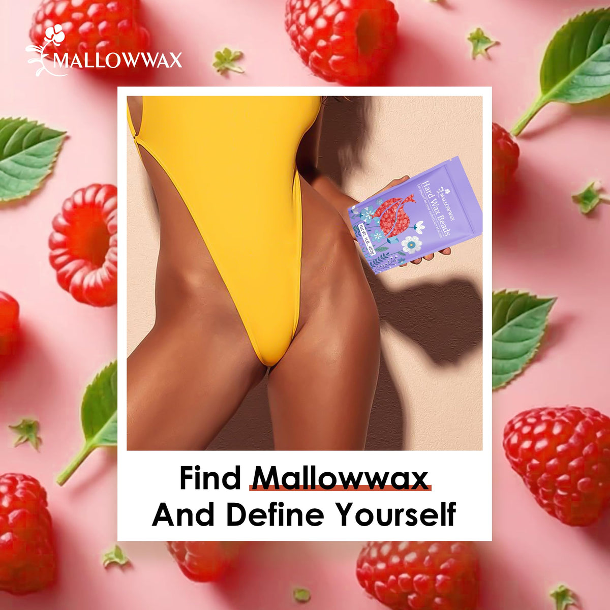 Mallowwax Hard Wax Beads melting in warmer