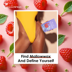 Mallowwax Hard Wax Beads melting in warmer