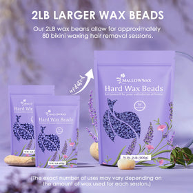 Mallowwax Lavender Wax Beads ingredients