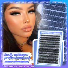 Mamzy Luxe Lash Clusters 240 pcs packaging