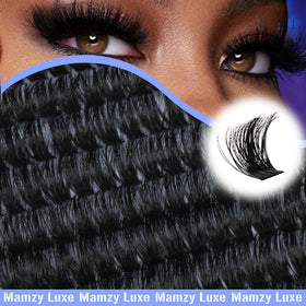 Mamzy Luxe Lash Clusters texture detail
