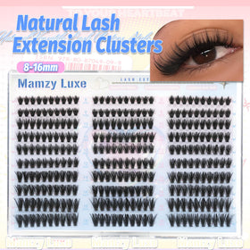 Mamzy Luxe lash clusters with spiky design