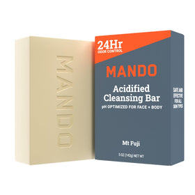 Mando Acidified Cleansing Bar Mt Fuji front view