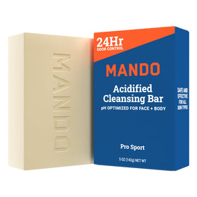 Mando Acidified Cleansing Bar Pro Sport front view