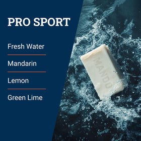 Mando Acidified Cleansing Bar Pro Sport texture