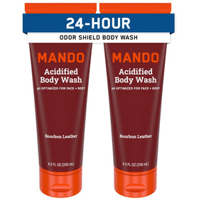 Mando Body Wash 8.5 oz Bourbon scent front view