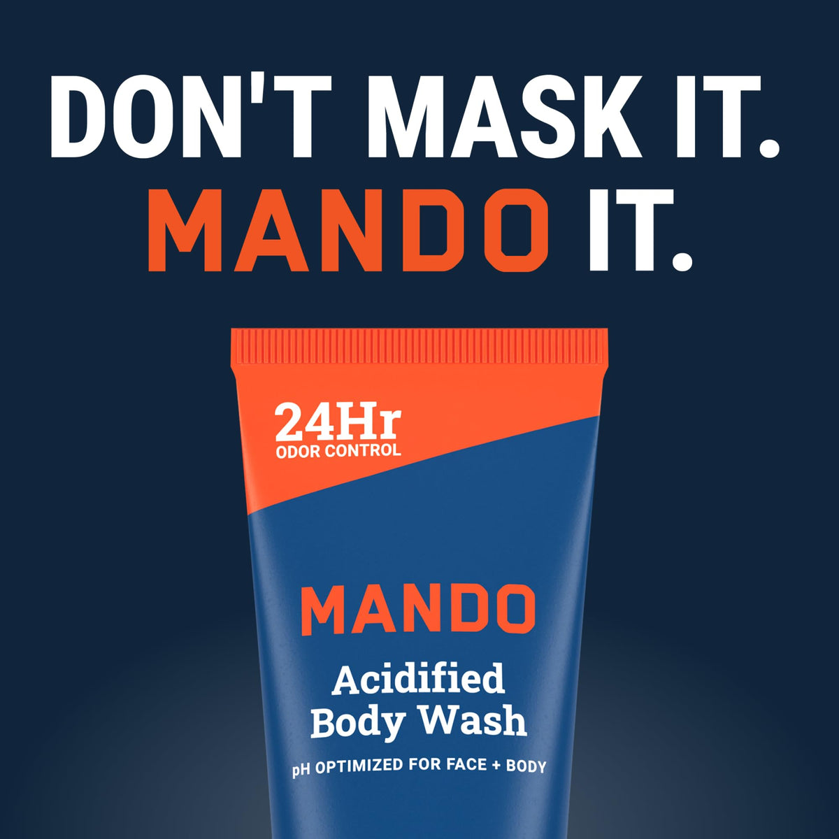 Mando Body Wash 8.5 oz with deodorant companion products