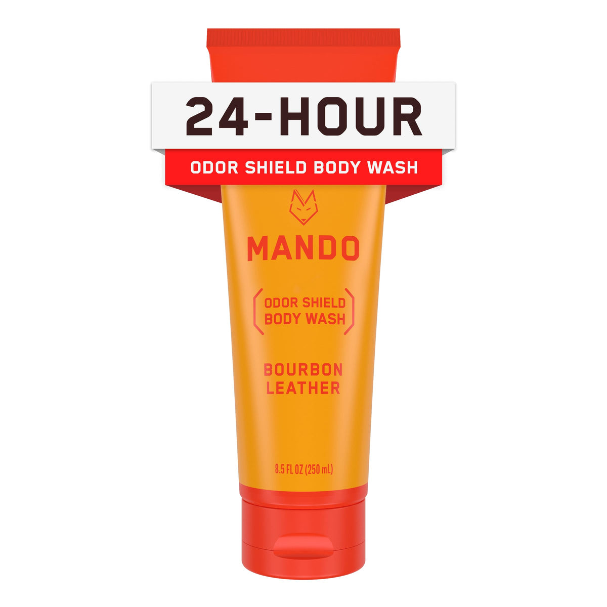 Mando Body Wash Bourbon 8.5 oz front view