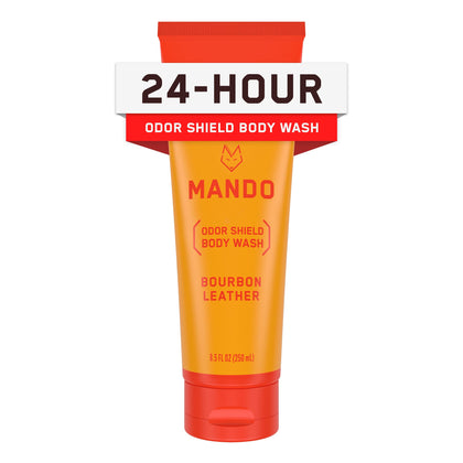 Mando Body Wash Bourbon 8.5 oz front view