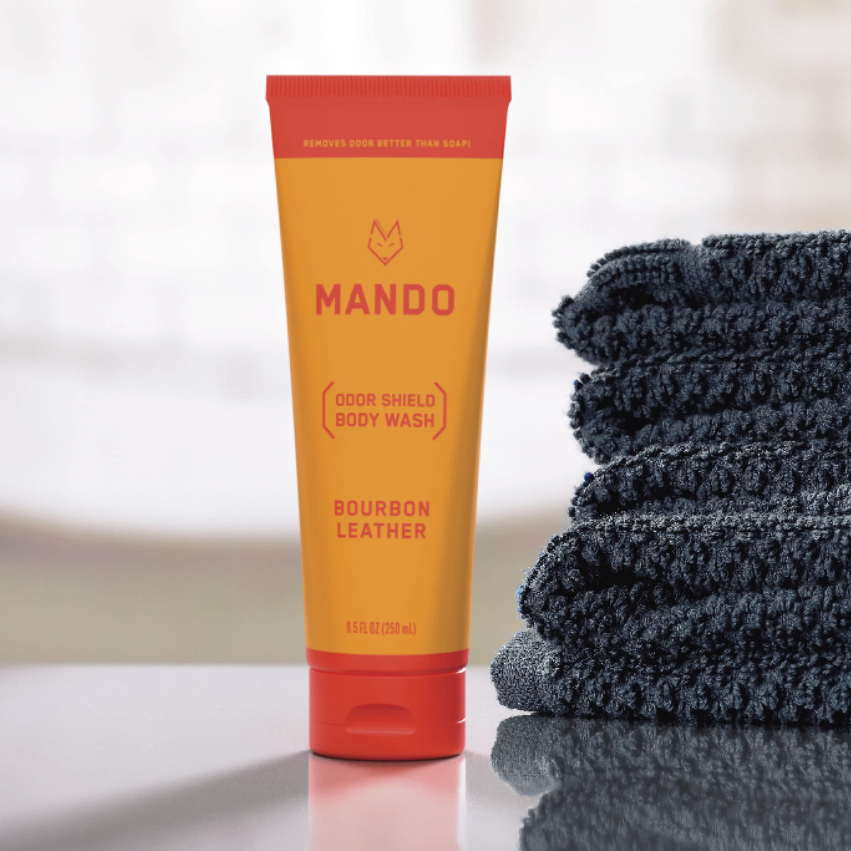 Mando Body Wash Bourbon 8.5 oz with ingredients