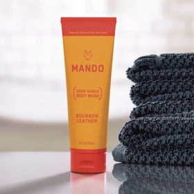 Mando Body Wash Bourbon 8.5 oz with ingredients
