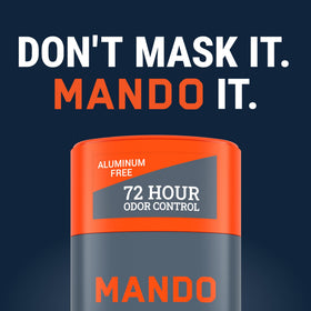 Mando deodorant cream and stick side by side