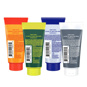 Mando Mini Body Wash 1.5 oz tube with label