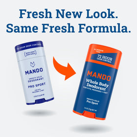 Mando Whole Body Deodorant bundle side view