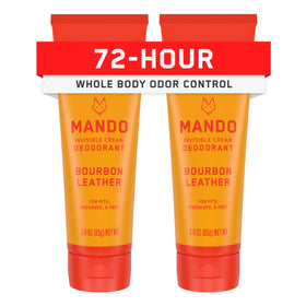 Mando Whole Body Deodorant Cream 3 oz Tube front view