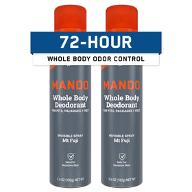 Mando Whole Body Deodorant for Men 3.6 oz can front view