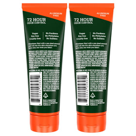 Mando Whole Body Deodorant for Men 3 oz tube back view