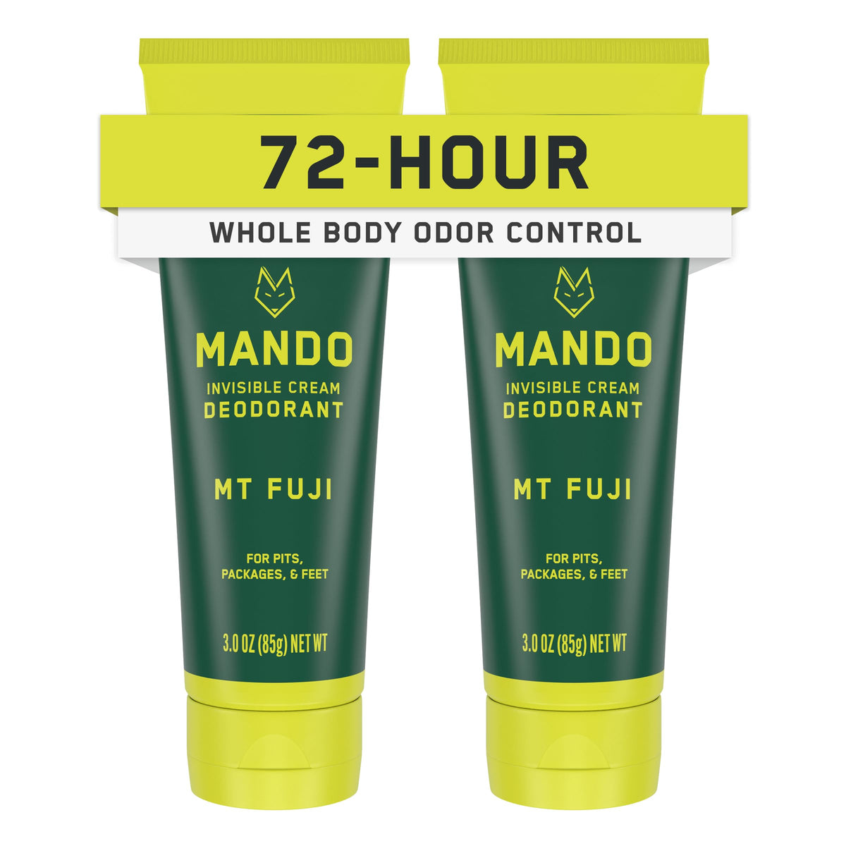 Mando Whole Body Deodorant for Men - Mt Fuji front view