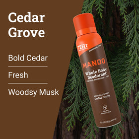 Mando Whole Body Deodorant ingredients list