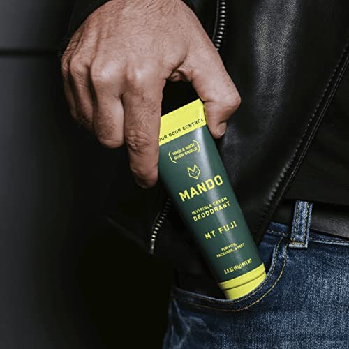 Mando Whole Body Deodorant showing ingredients list
