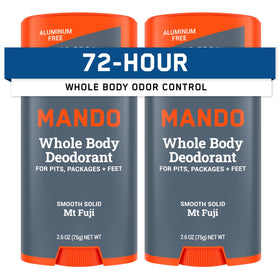 Mando Whole Body Deodorant solid stick front view