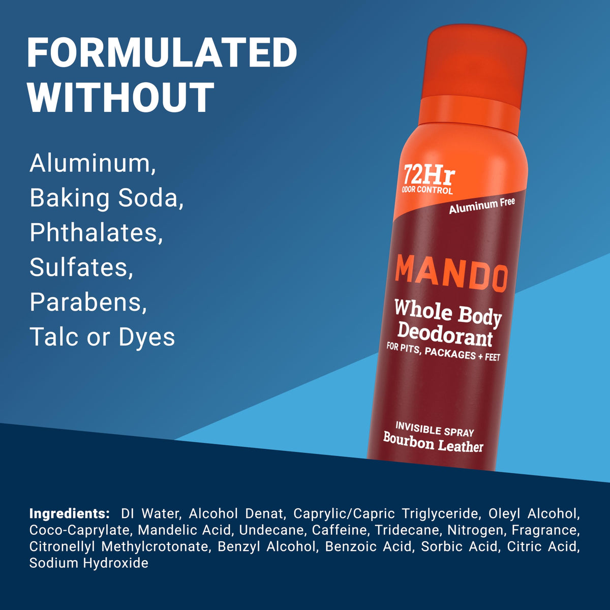 Mando Whole Body Deodorant Spray Nozzle Close-Up
