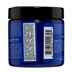 MANIC PANIC Classic Rockabilly Blue hair dye tub side view
