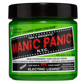 MANIC PANIC Electric Lizard Hair Dye 4 oz front view