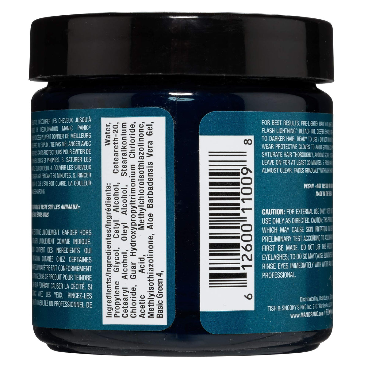 MANIC PANIC Enchanted Forest hair dye tub with label