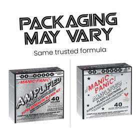 MANIC PANIC hair bleach powder and developer included in kit