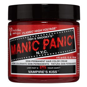 MANIC PANIC Vampire's Kiss Semi Permanent Hair Dye 4 oz front view