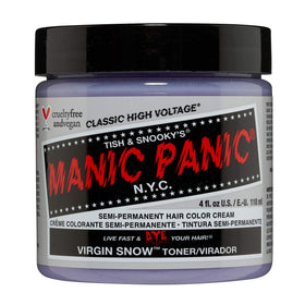 MANIC PANIC Virgin Snow Blonde Toner 4oz front view