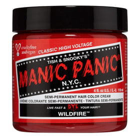 MANIC PANIC Wildfire Semi Permanent Hair Dye 4 oz front view