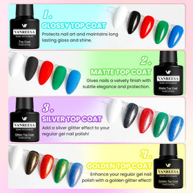 Manicure tools included in VANREESA gel nail kit