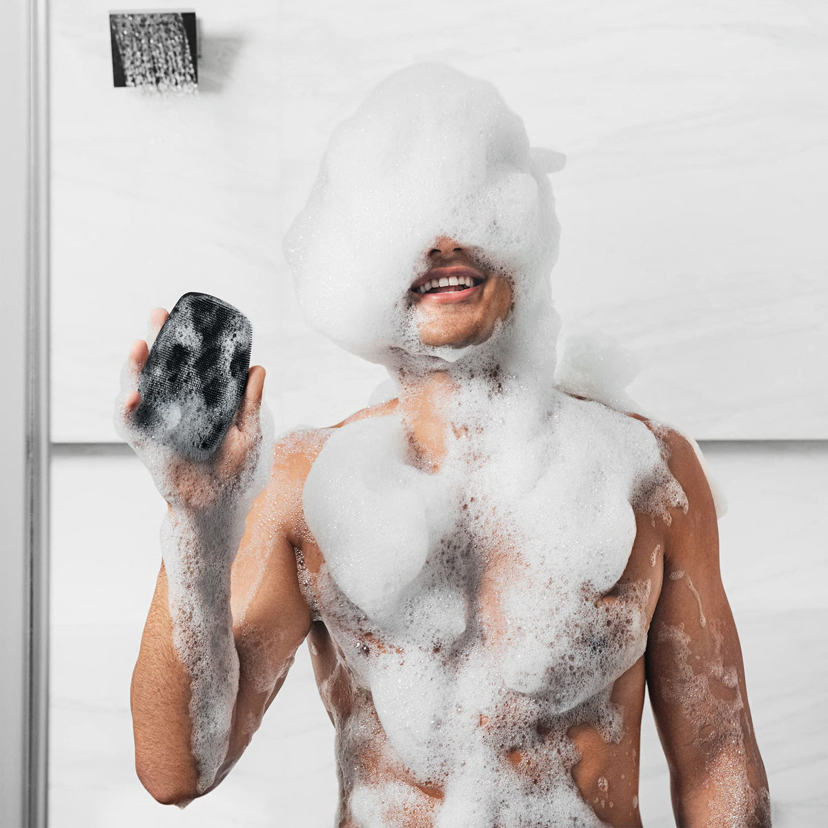 MANSCAPED Body Buffer silicone scrubber 2-pack