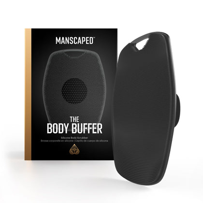 MANSCAPED Body Buffer silicone scrubber front view